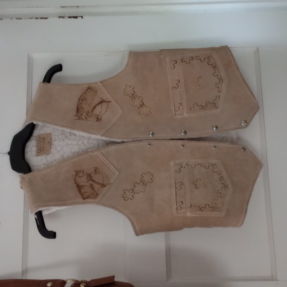 Valencia Mexican Sherpa lined vest